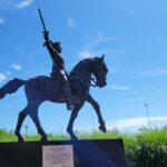 Une nouvelle statue du Chevalier Bayard à Rovasenda