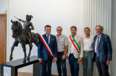 Inauguration Statue de Bayard  Mairie Pontcharra